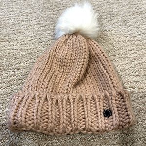 Express Pom Pom Beanie Hat
